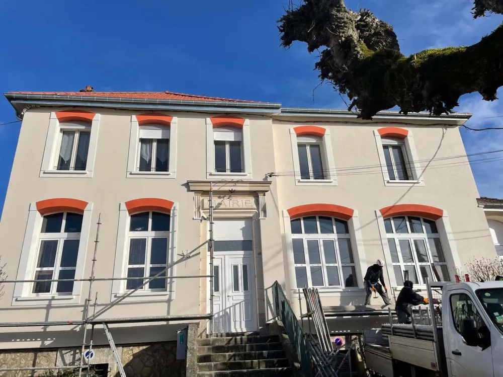 Immeuble peinture