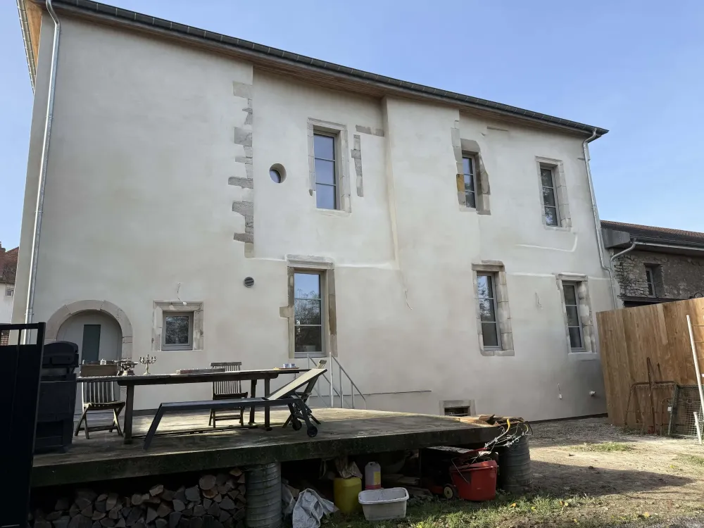 Crépi façade à Luneville